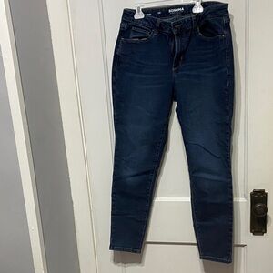 Sonoma Women's Navy Skinny Jeans